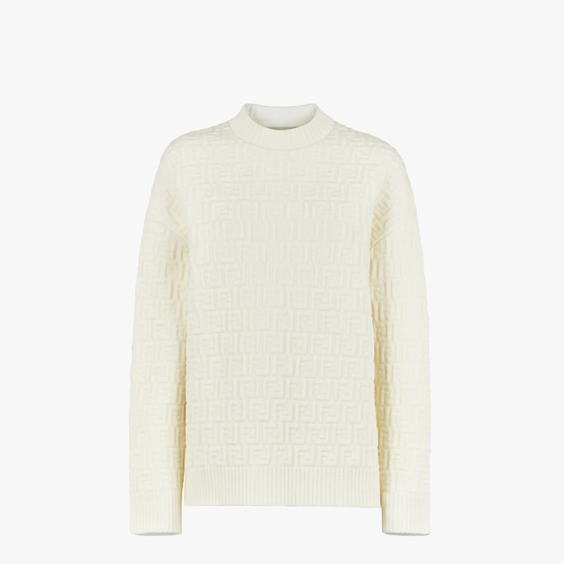 White viscose jumper 1