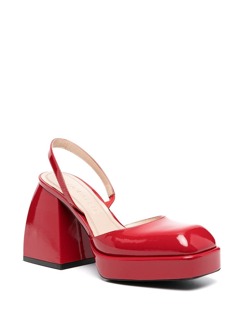 NODALETO Bulla Jones patent-leather pumps outlook