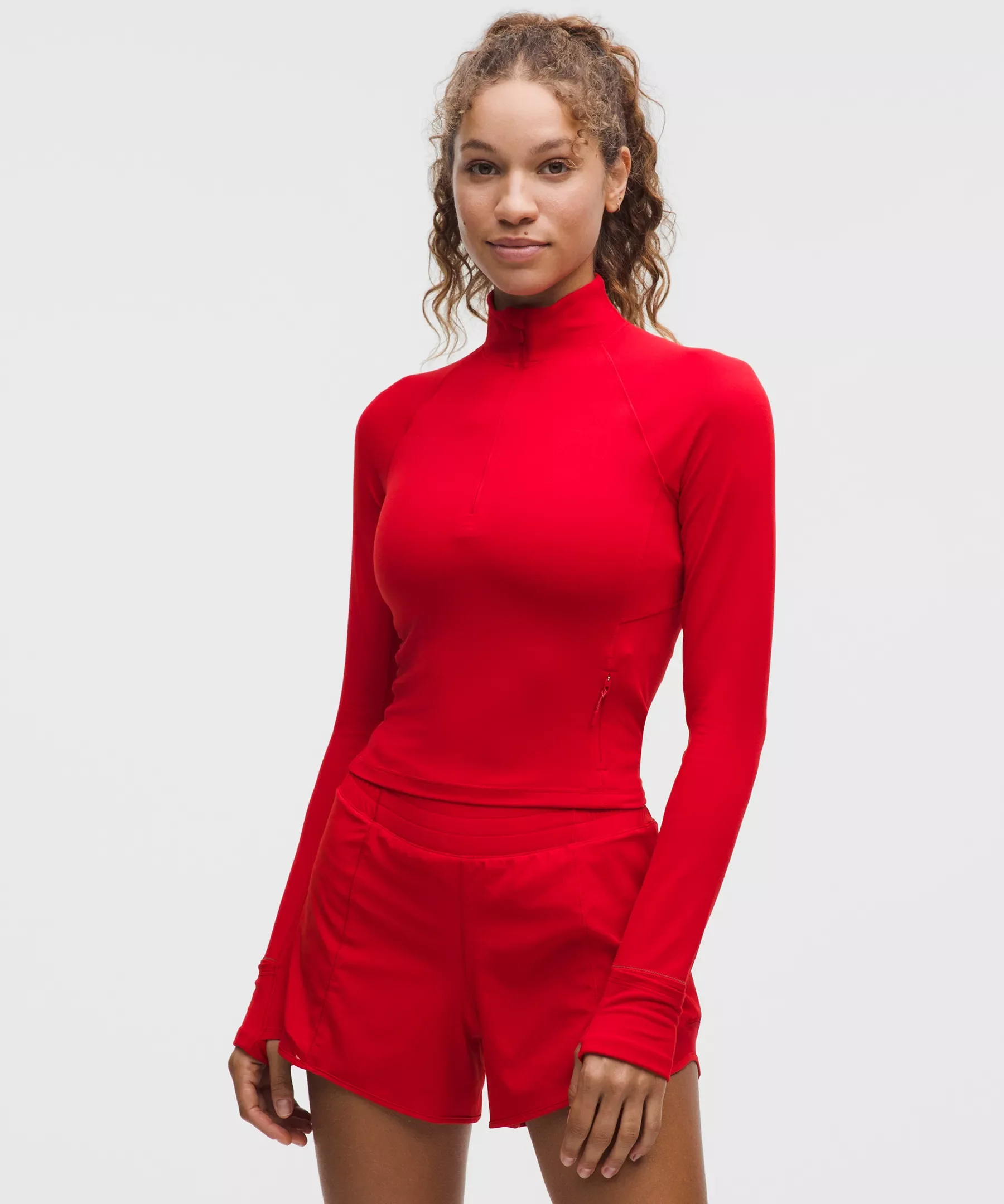 It's Rulu Cropped Half Zip *Updated - 1
