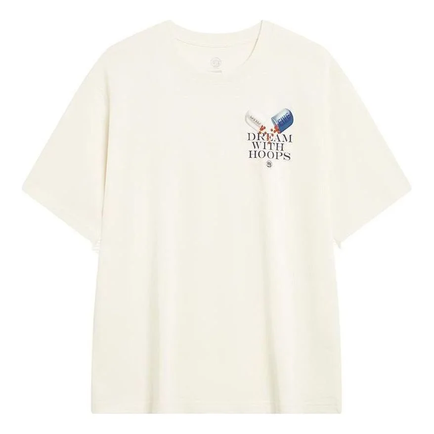 Li-Ning BadFive Graphic T-shirt 'Beige' AHST905-1 - 1