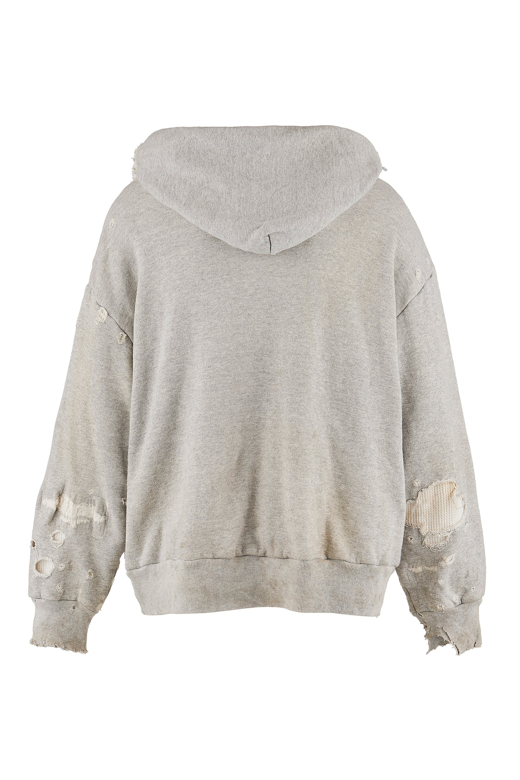 HOODIE/DOUBLE FACE / GRY - 2