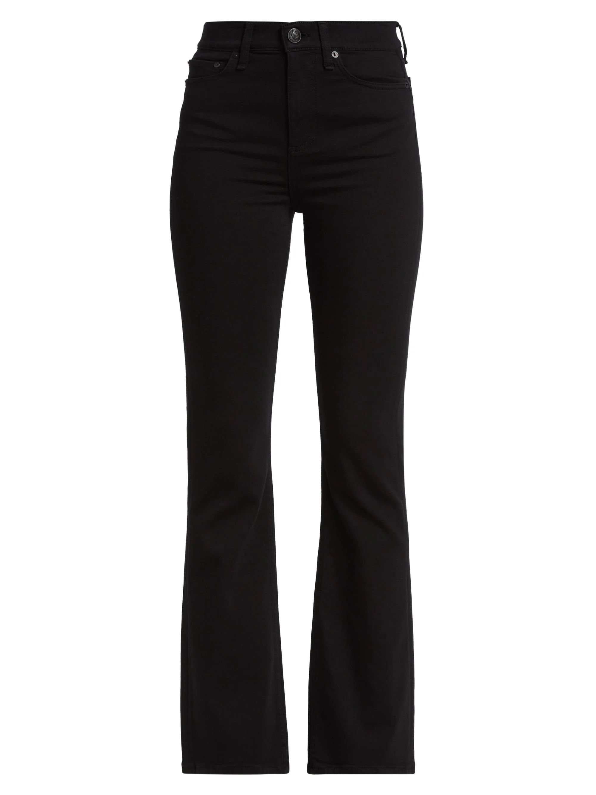 Women's Flexi Peyton High-Rise Boot-Cut Jeans - Black - 1