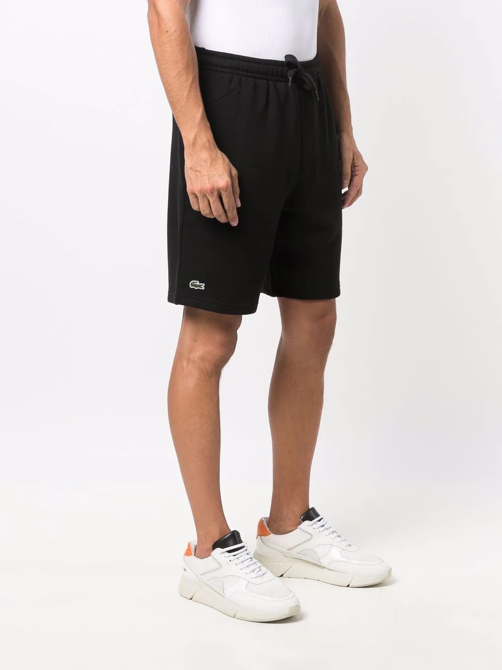 logo-patch track shorts - 3