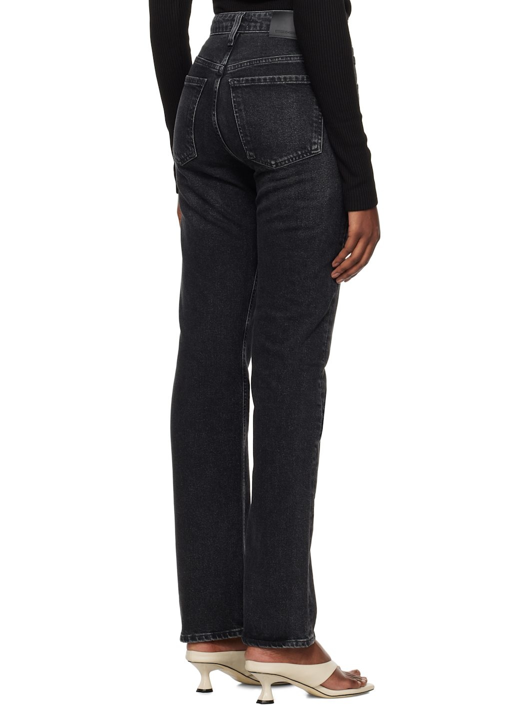 Urcari⭐︎ Citizens of Humanity Black Zurie Straight Jeans | REVERSIBLE