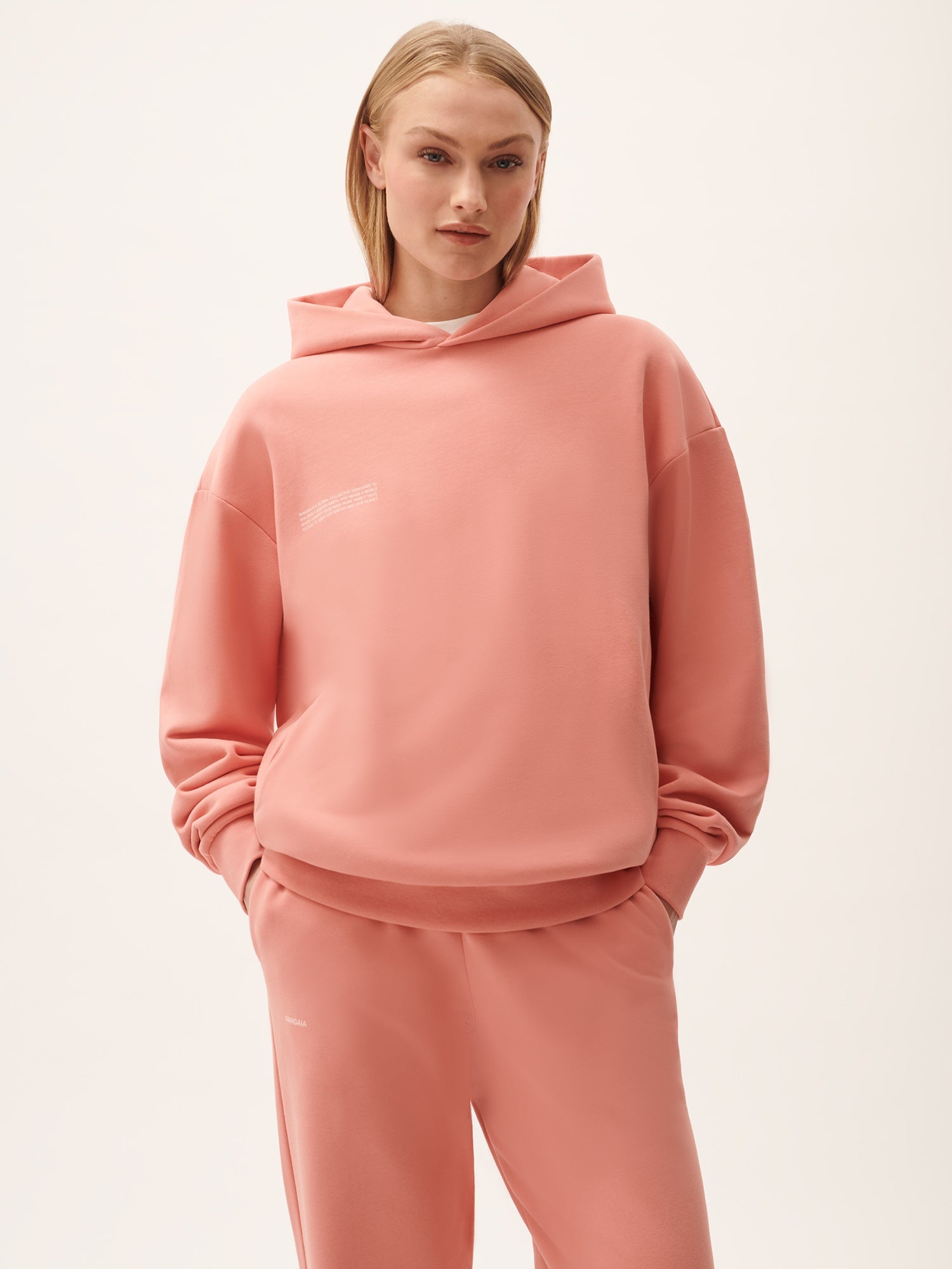 Womens 365 Midweight Hoodie - Dewy Rose - 4