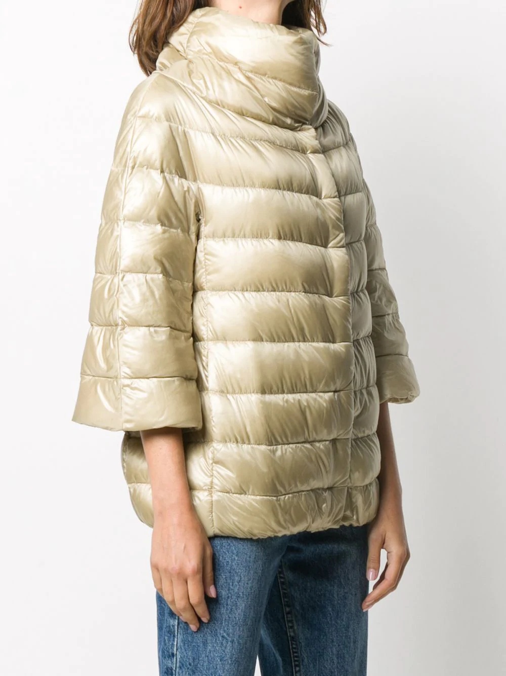 high neck puffer jacket - 3