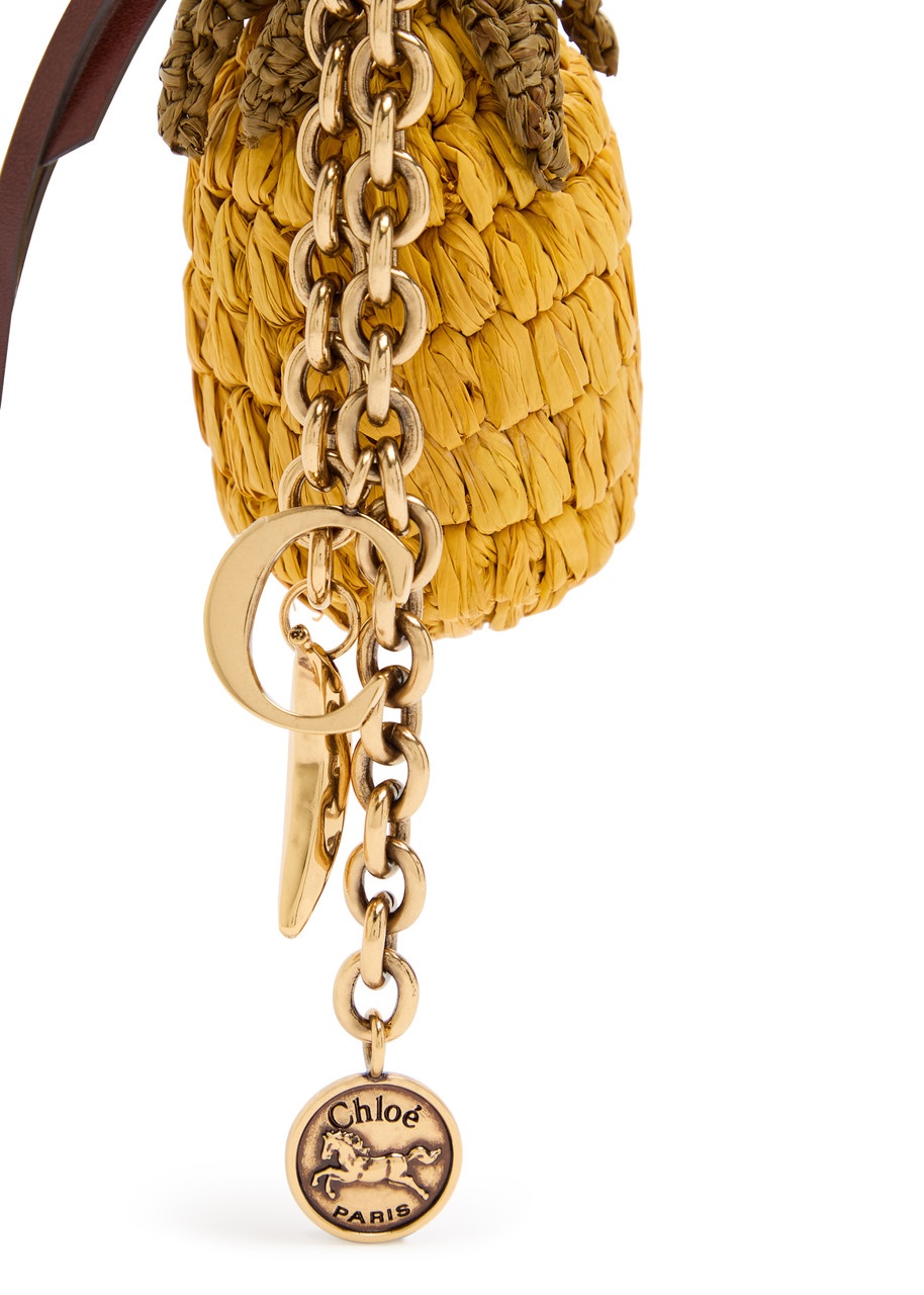 Chloe Pineapple Raffia bag Charm - 2