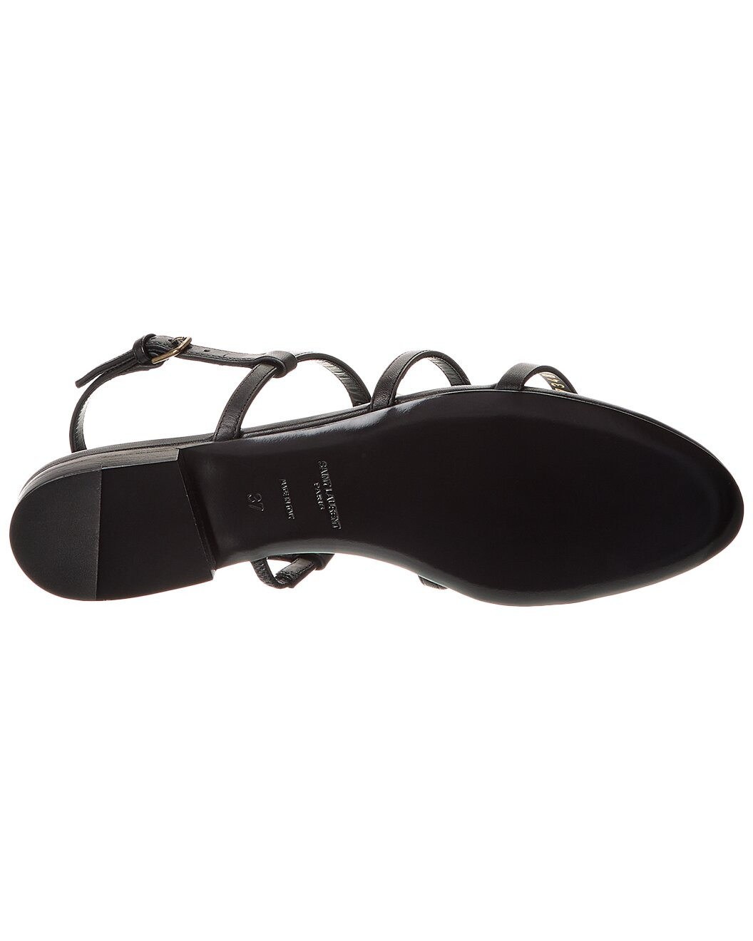 Saint Laurent New Cassandra Leather Sandal - 4