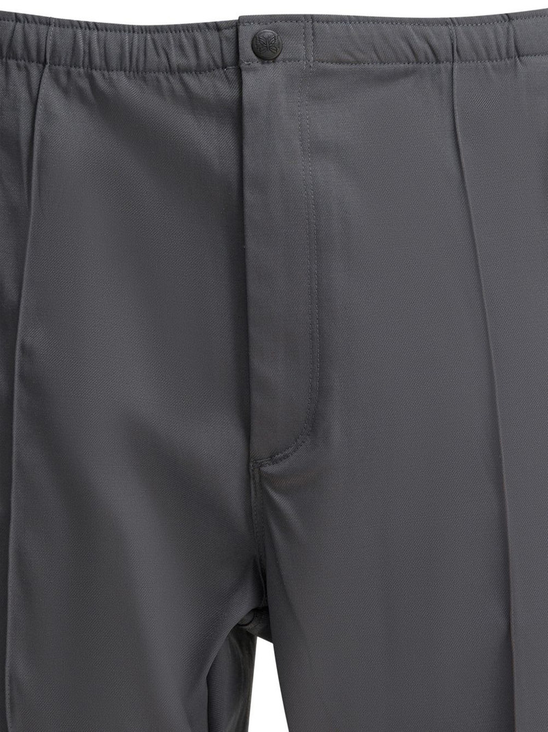 elasticated-waistband logo-embroidered track pants 3