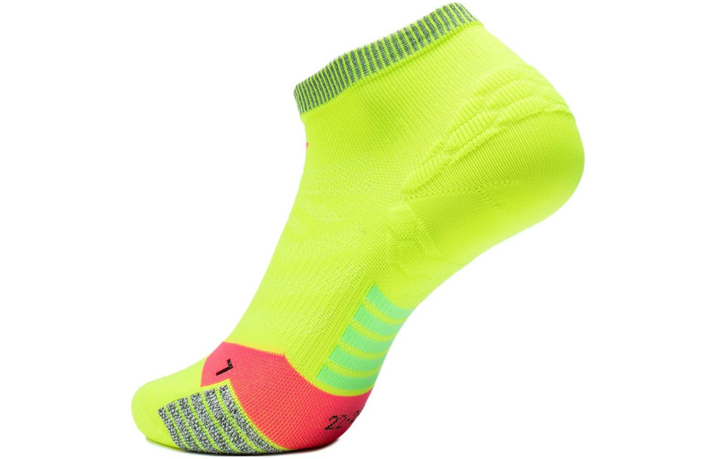Li-Ning Li-Ning Running Short Socks 'Neon Yellow' AWST101-3 outlook