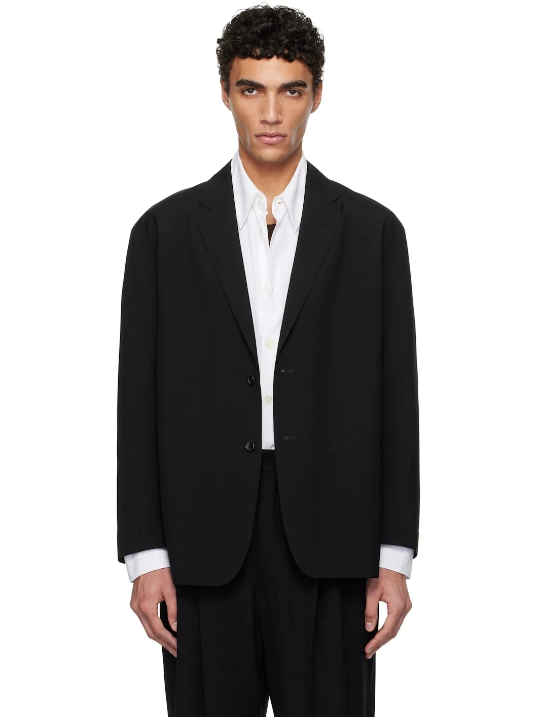N. Hoolywood Black Tailored Blazer - 1