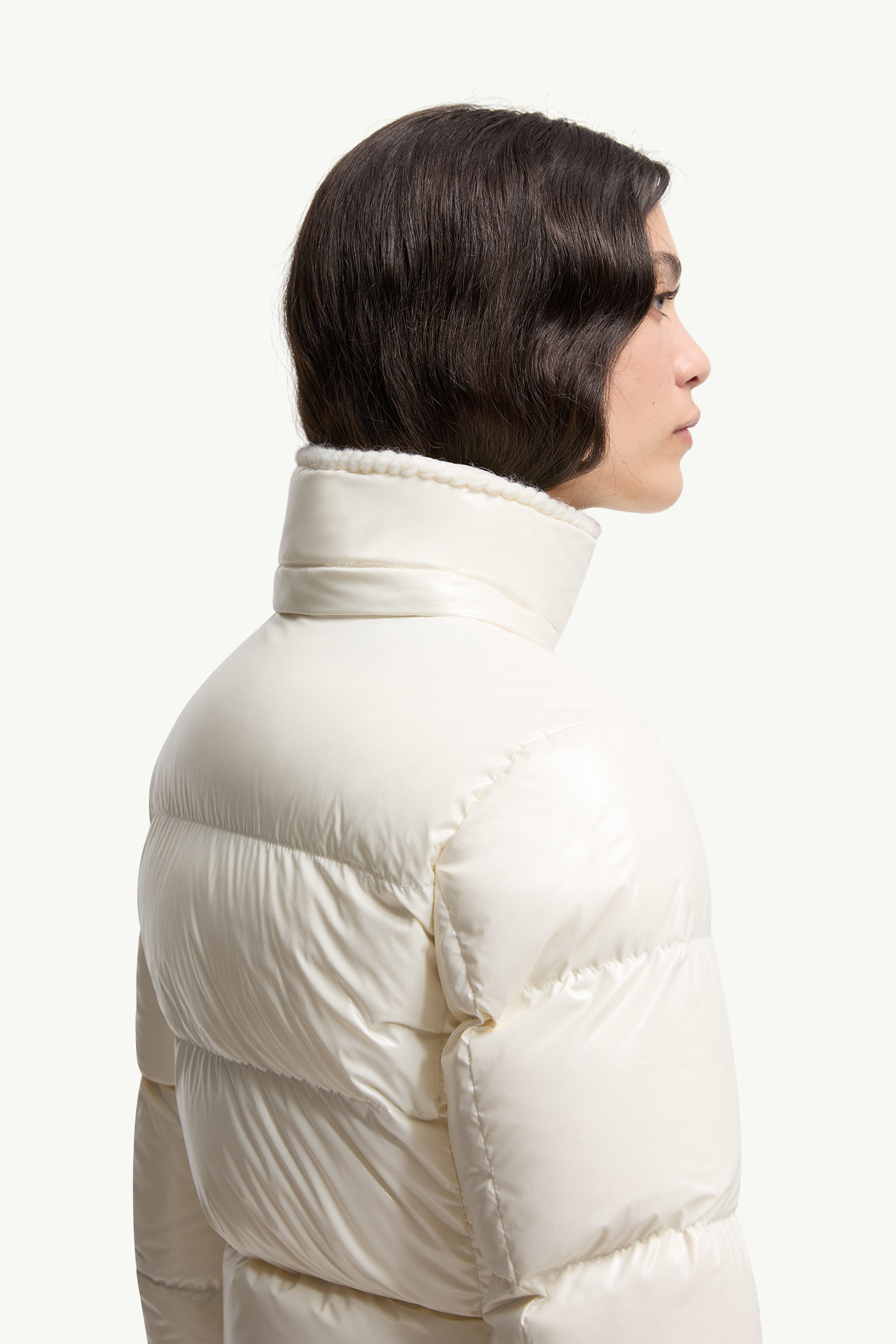 Glareins Braided Trim Hooded Short Down Jacket - 6