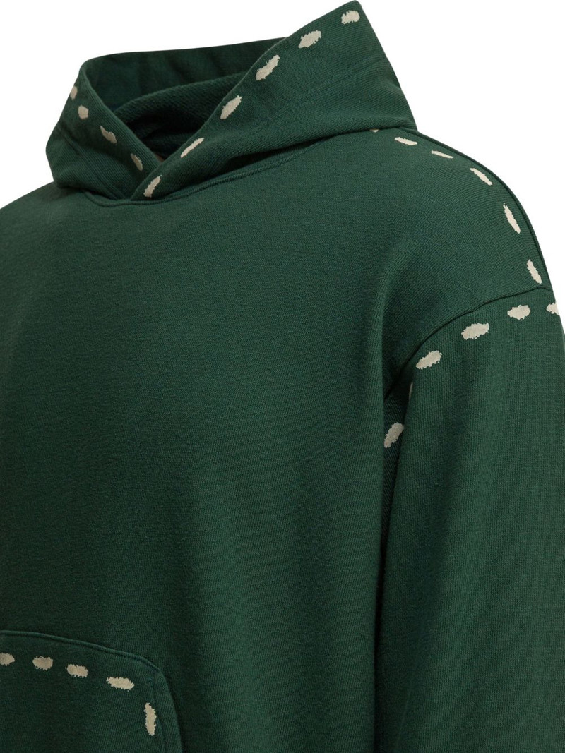 hooded dotted sweatshirt 4