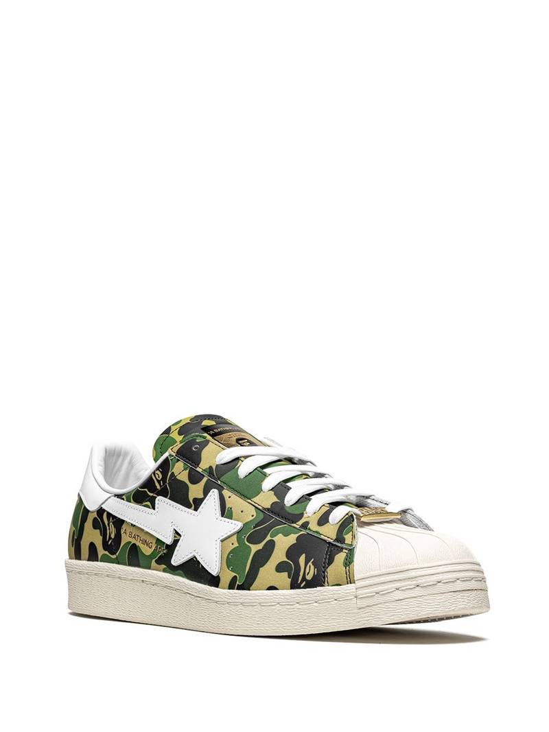 adidas x BAPE Superstar ABC Camo sneakers outlook