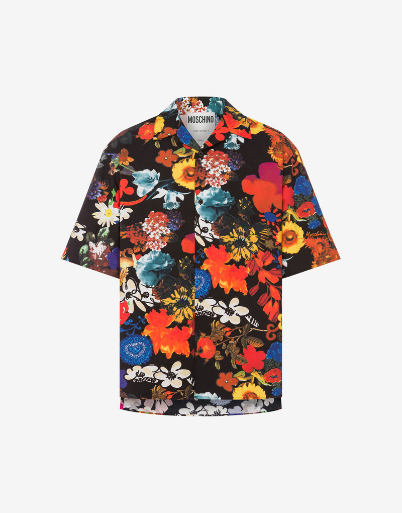 ALLOVER FLOWERS SHORT-SLEEVED SHIRT 1