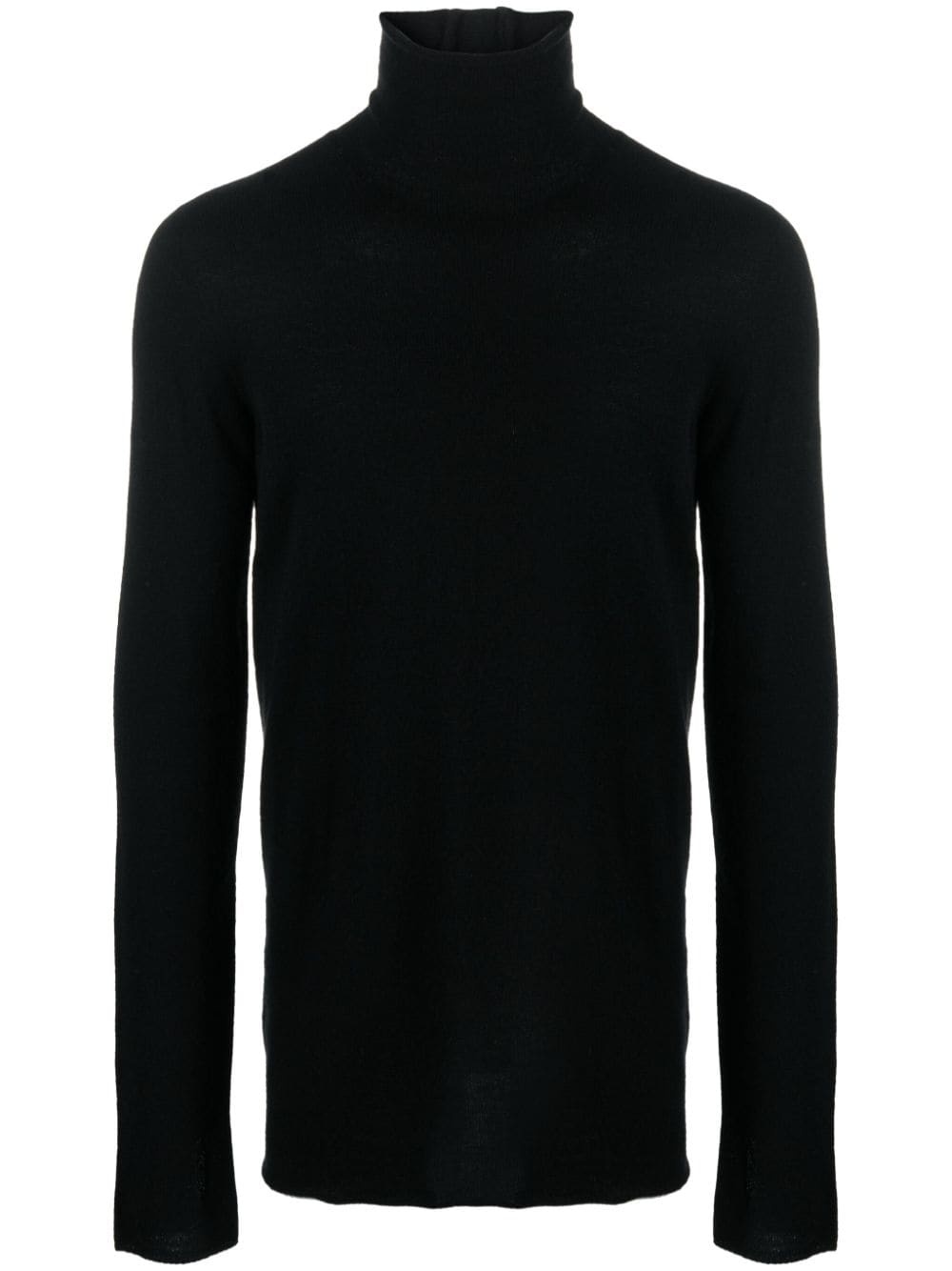 raw-cut cashmere jumper - 2
