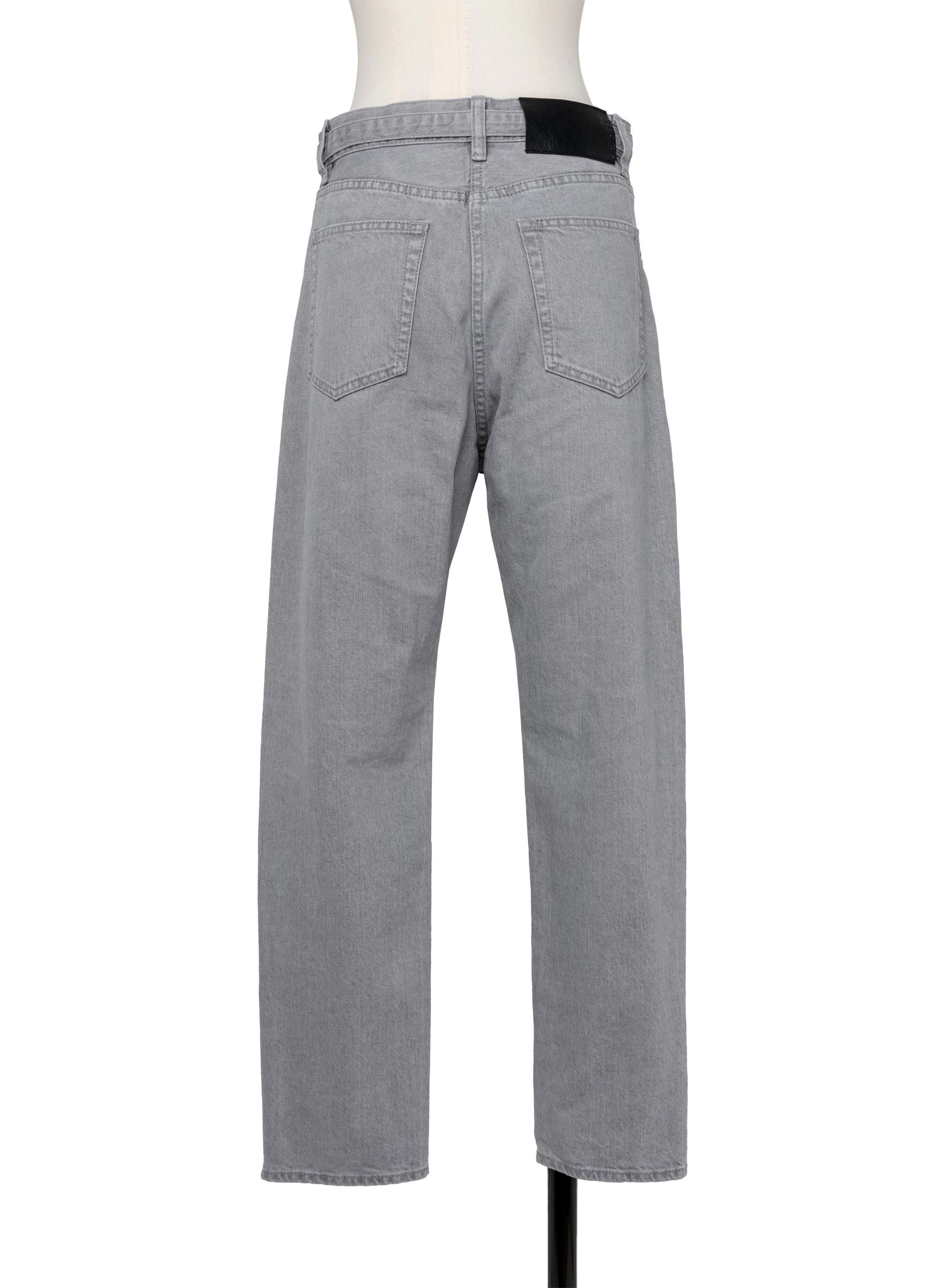 Straight Denim Pants - 4