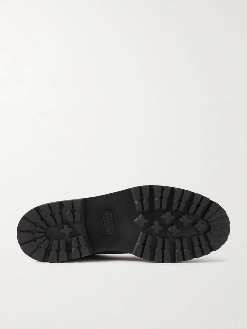 Suede Lace-Up Boots 3
