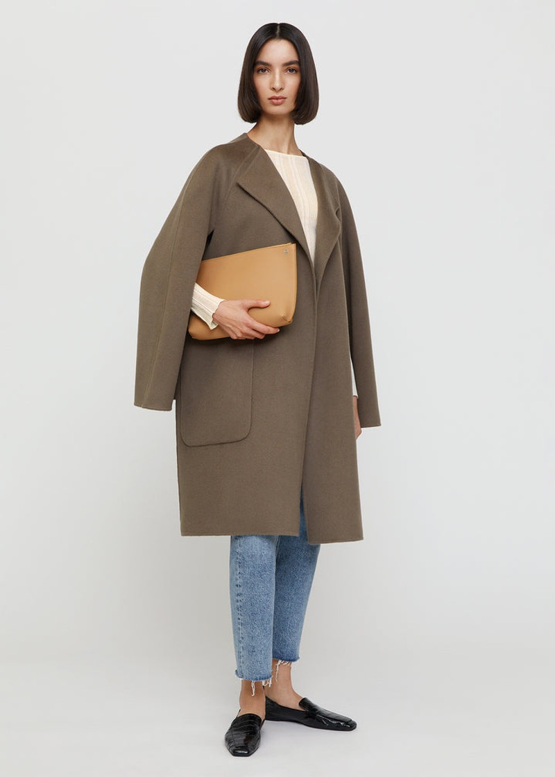 Totême Small leather pouch harvest outlook