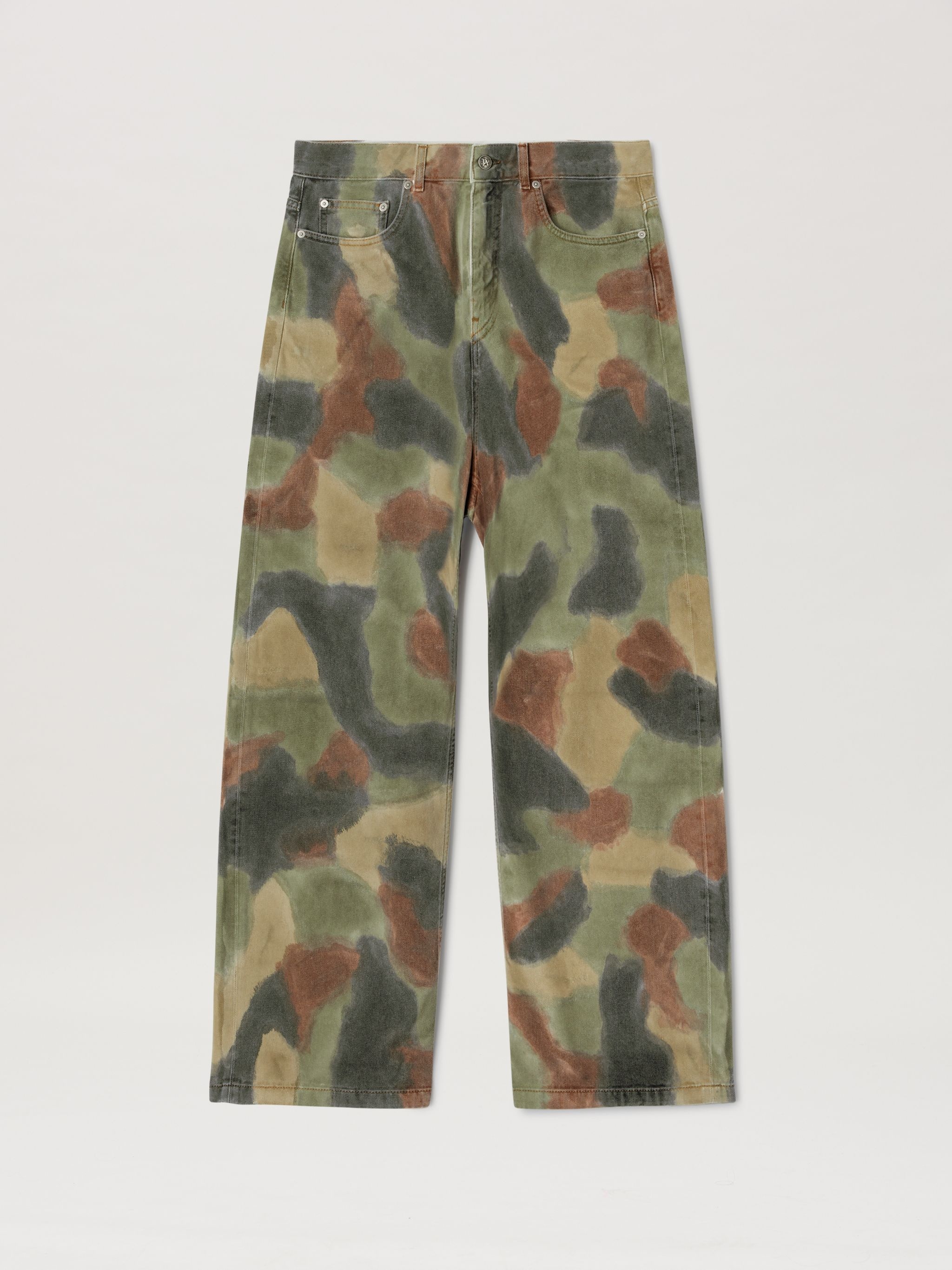 Seasonal Camouflage Loose Pants - 1