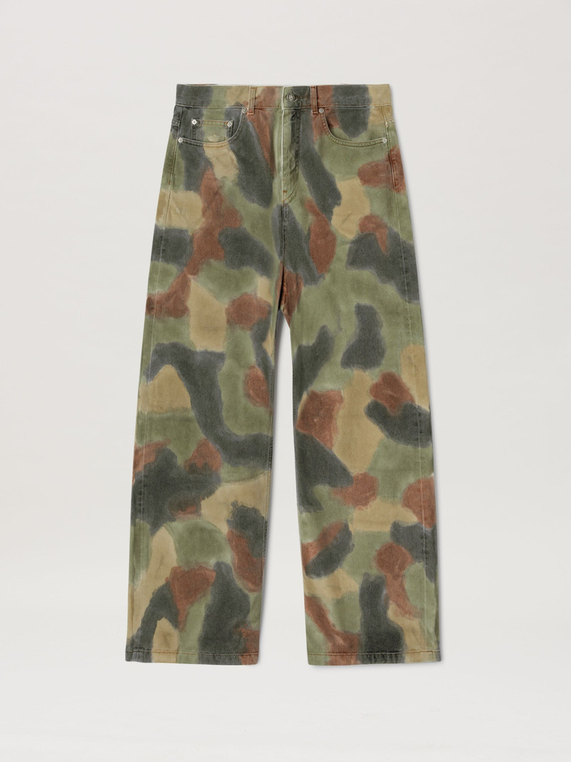 Seasonal Camouflage Loose Pants 1