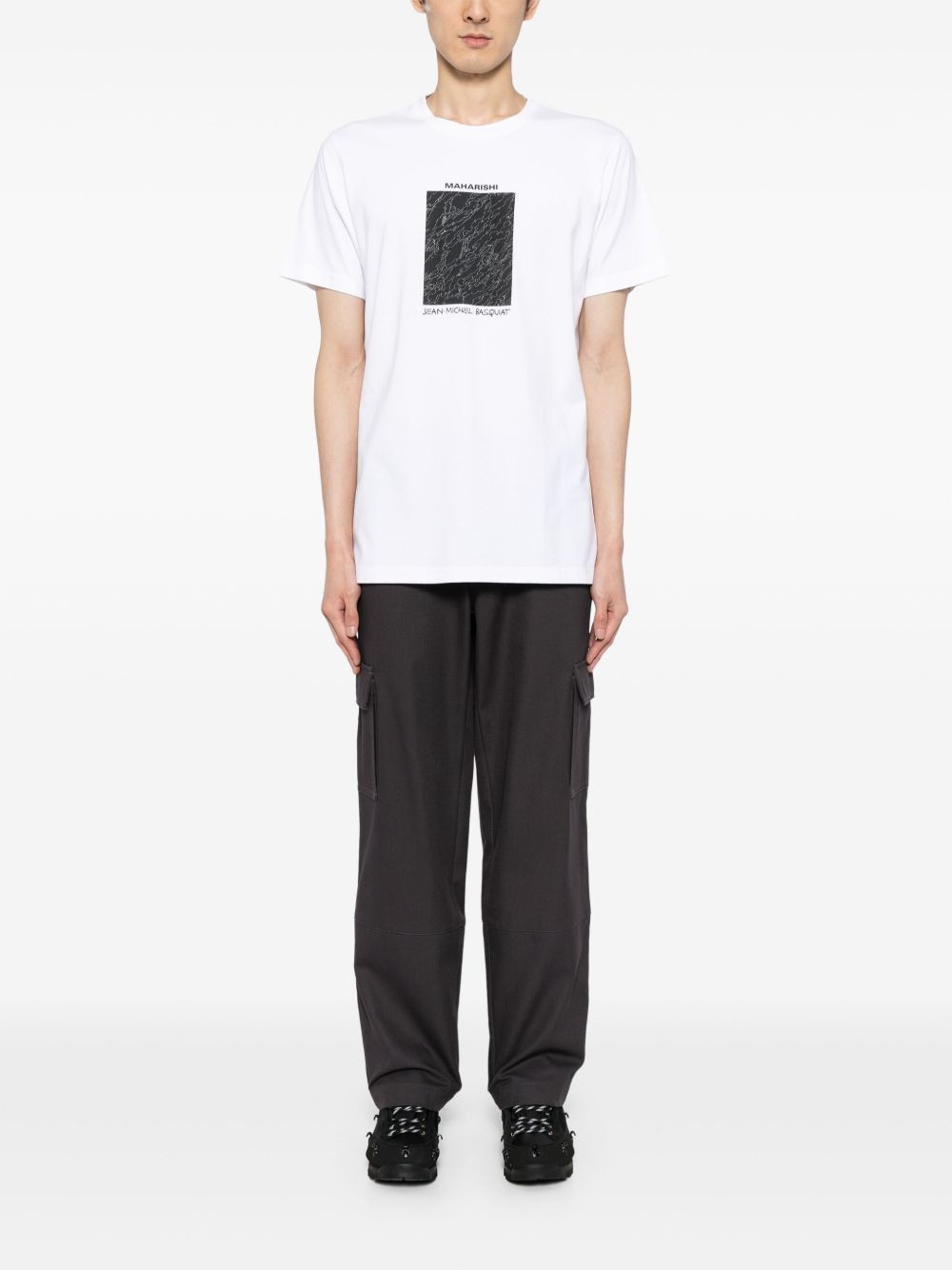 logo-print cotton T-shirt - 2