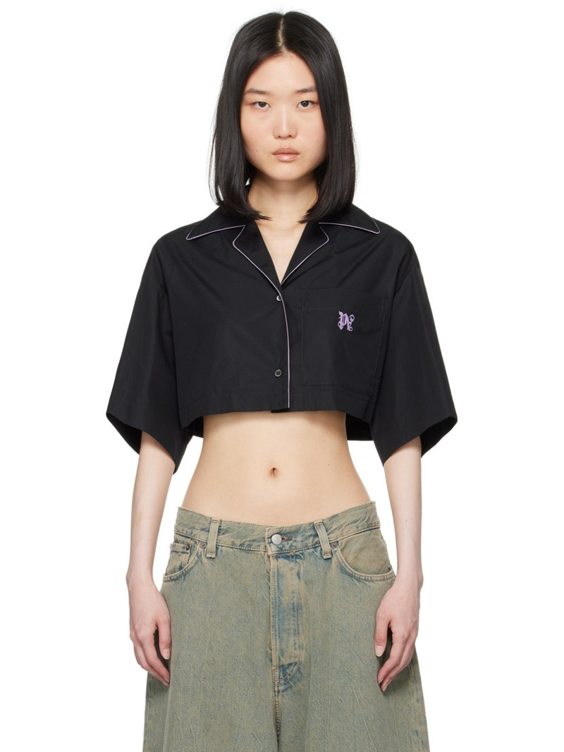 Black Monogrammed Shirt 1