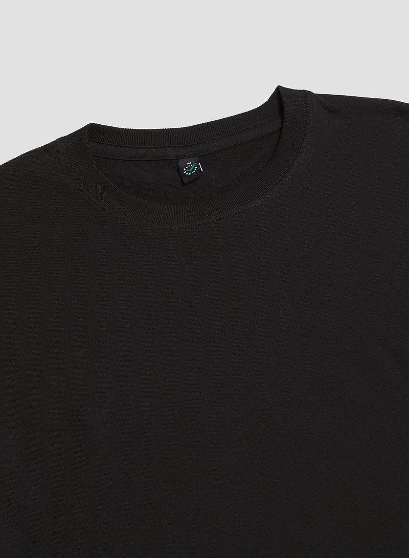 Nigel Cabourn Daily 5.5oz Tee in Black outlook