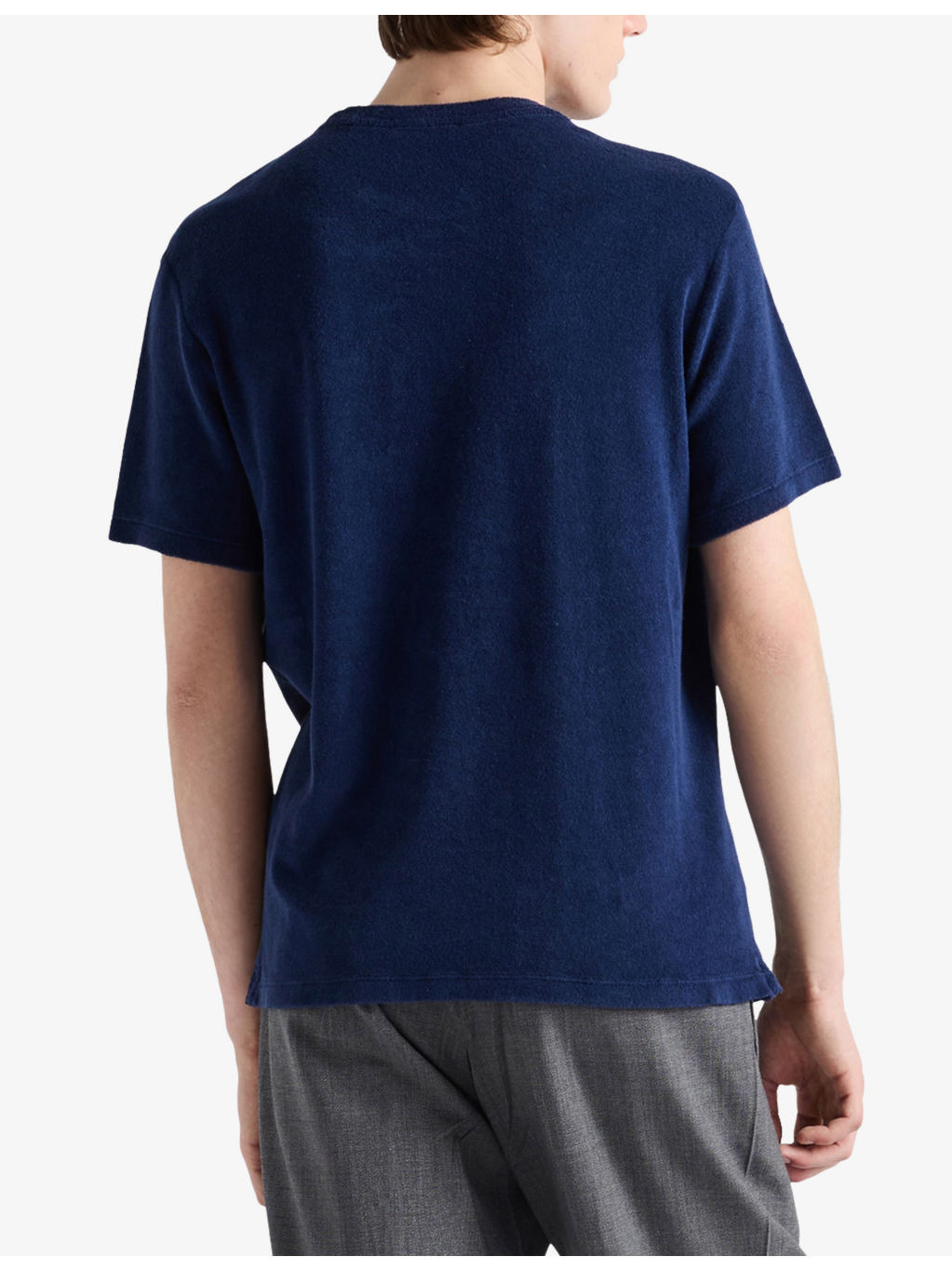 Triangle-Logo Terry Cotton-Jersey T-Shirt - 3