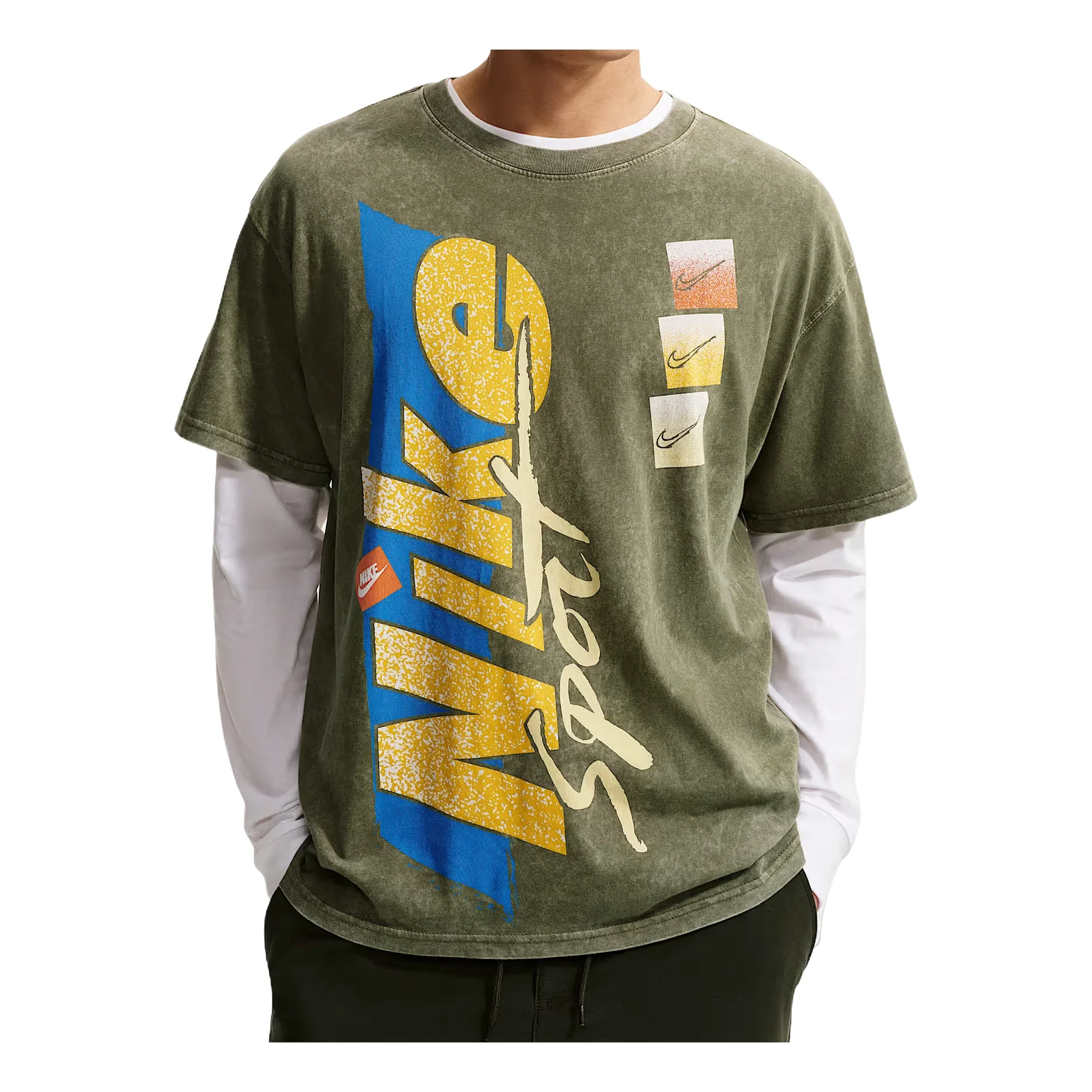 Nike Sportswear Max90 T-Shirt 'Medium Olive' HV9806-222 - 1