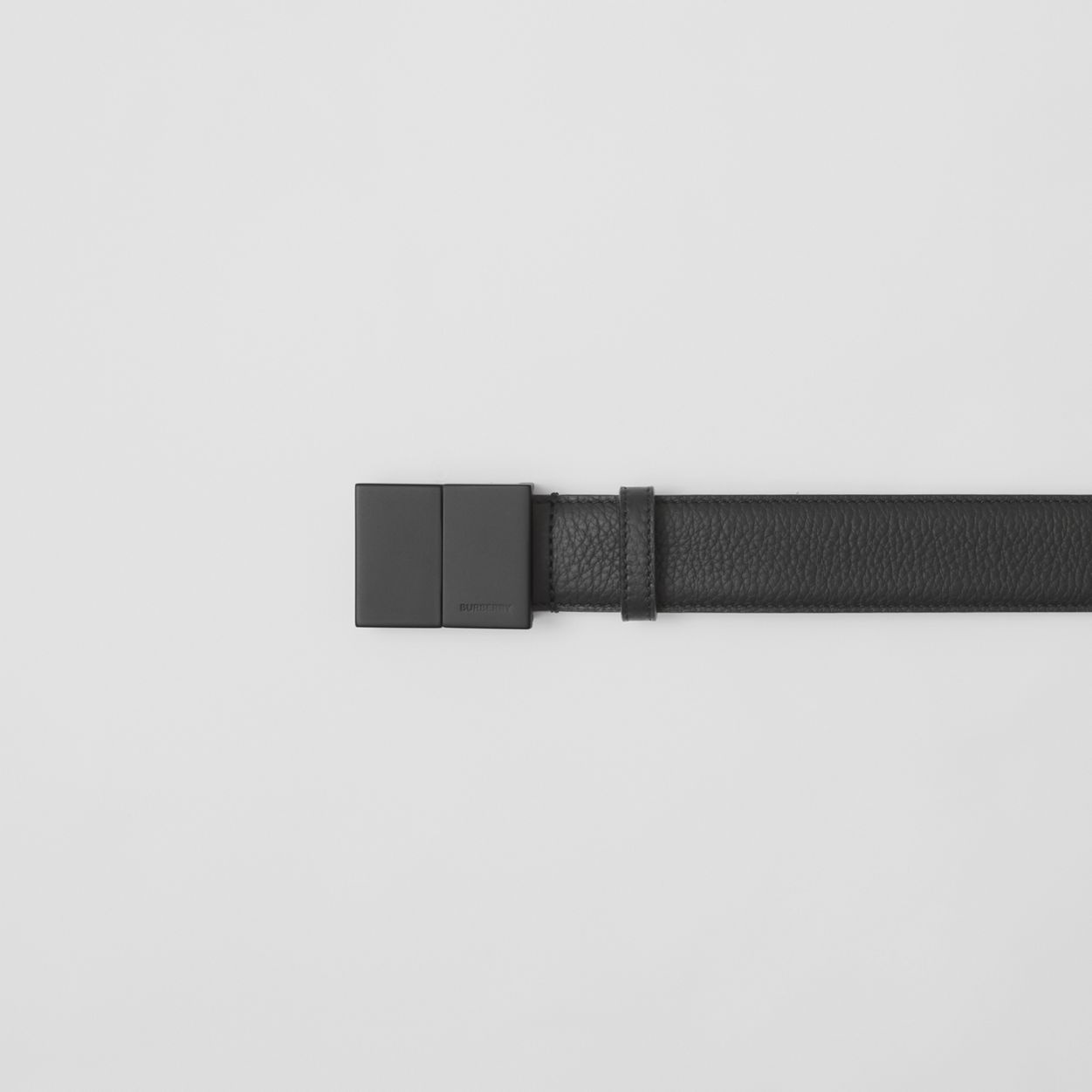 Grainy Leather Belt - 2