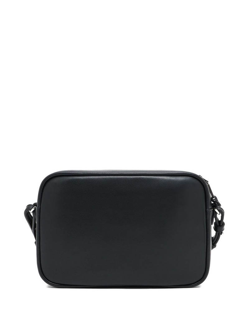 EMPORIO ARMANI logo-print leather shoulder bag outlook