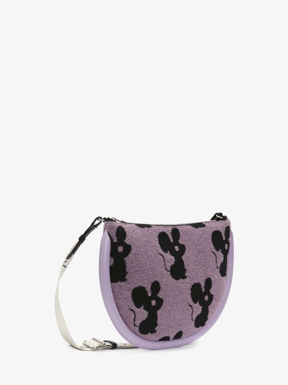 MEDIUM BUMPER-MOON - WOOL CROSSBODY BAG - 3