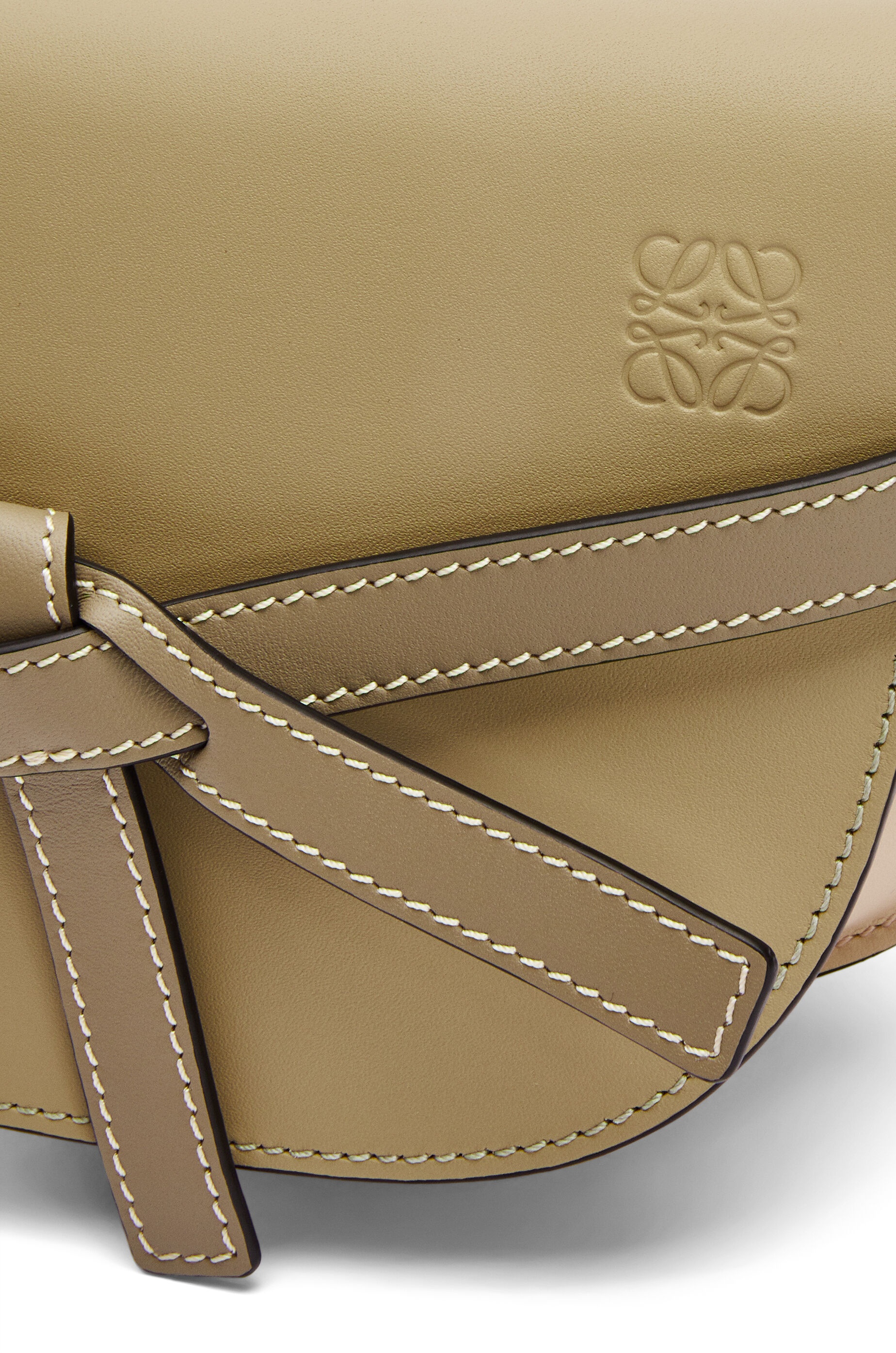 Mini Gate Dual bag in soft calfskin - 8