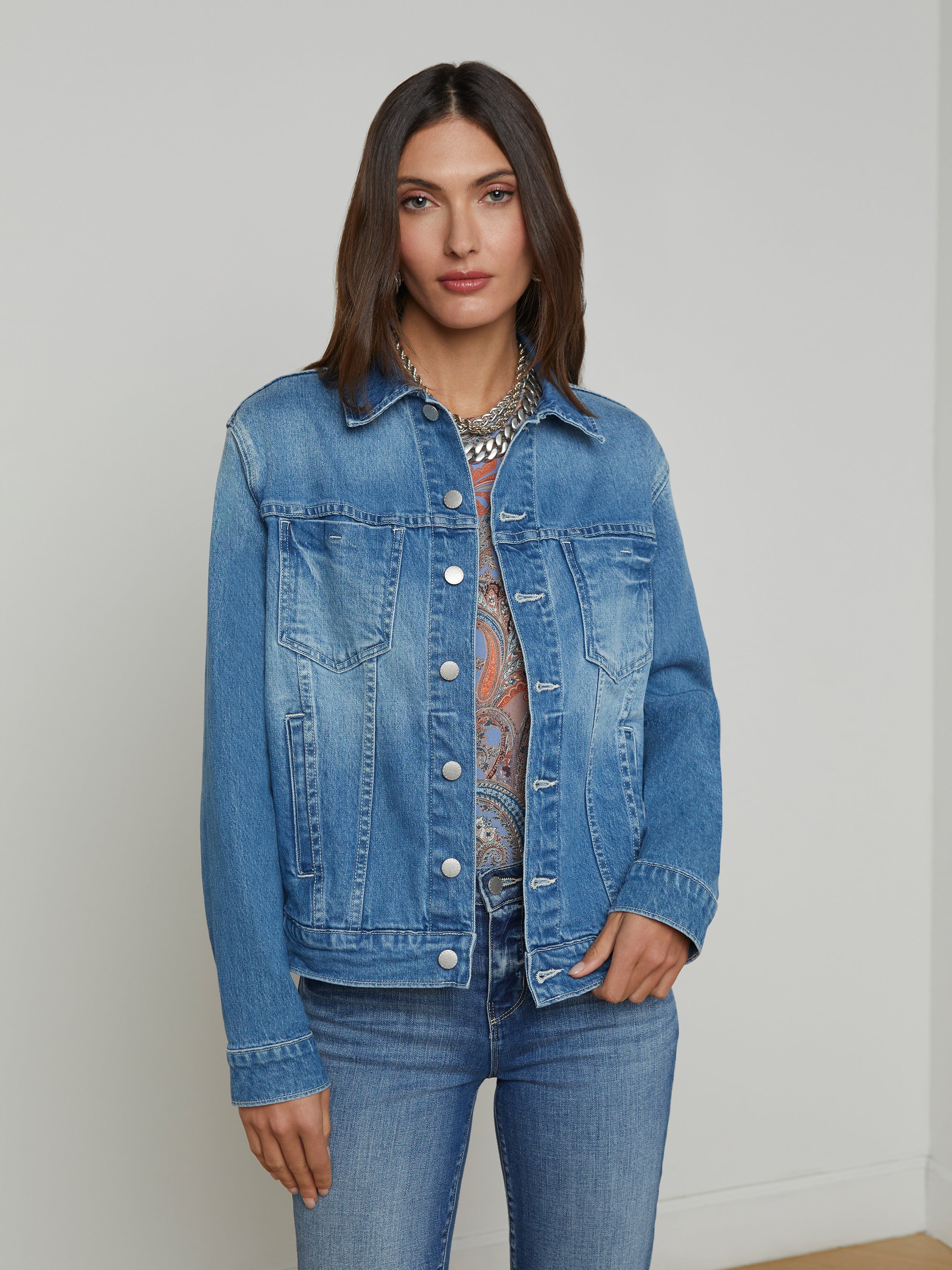 Mack Oversized Denim Jacket - 4