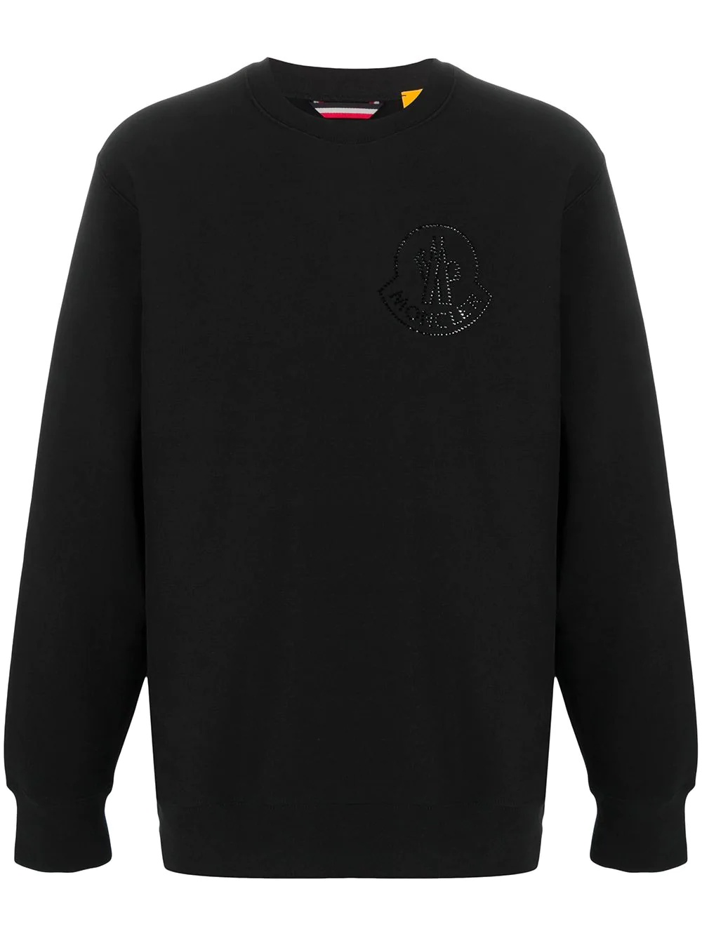 logo embellishment sweatshirt - 1