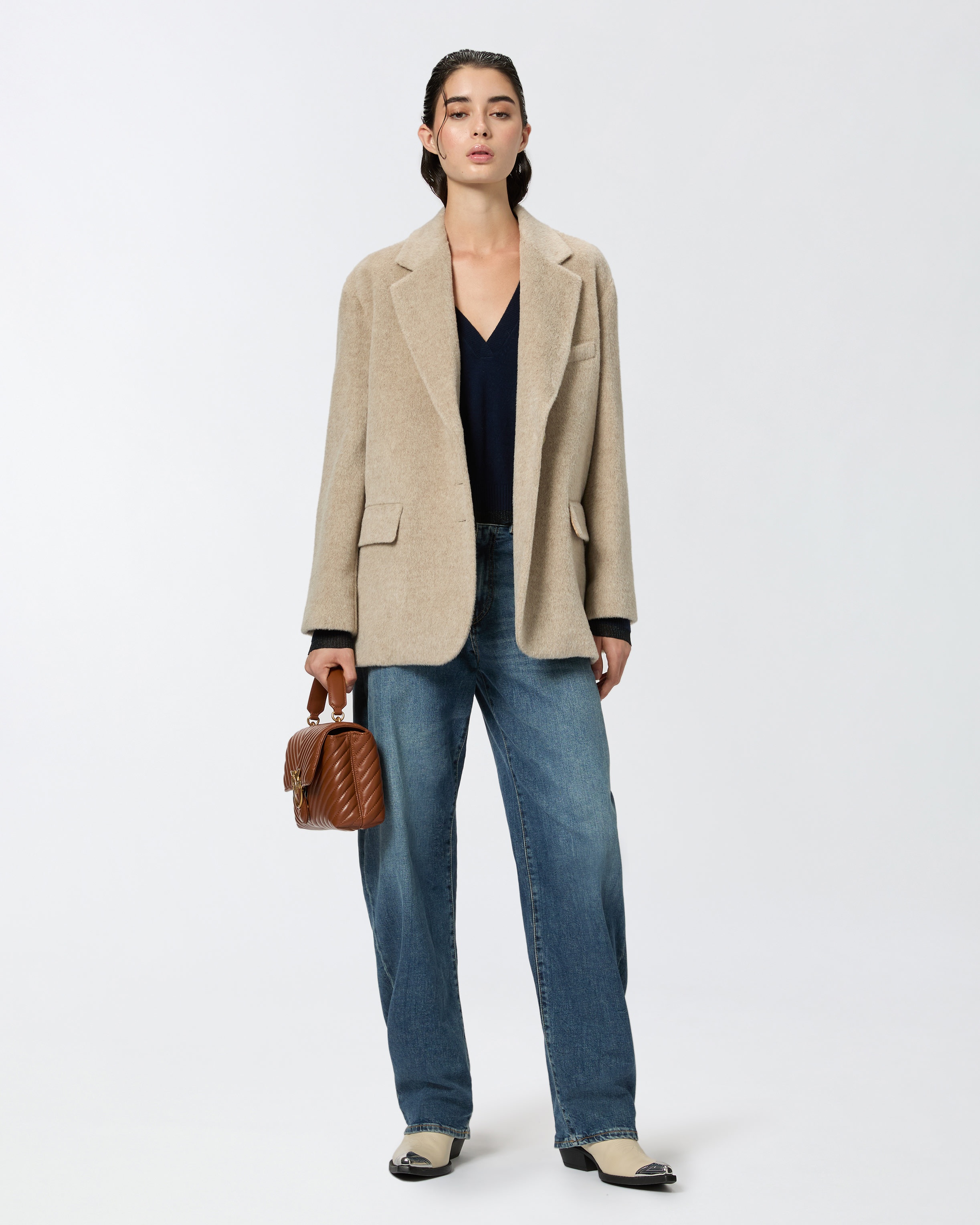 KNIT CASHMERE-BLEND PULLOVER WITH LUREX - 3
