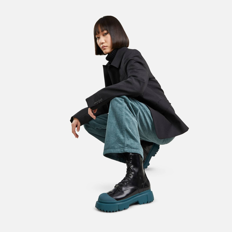 Combat Boots Hogan H619 Black 5