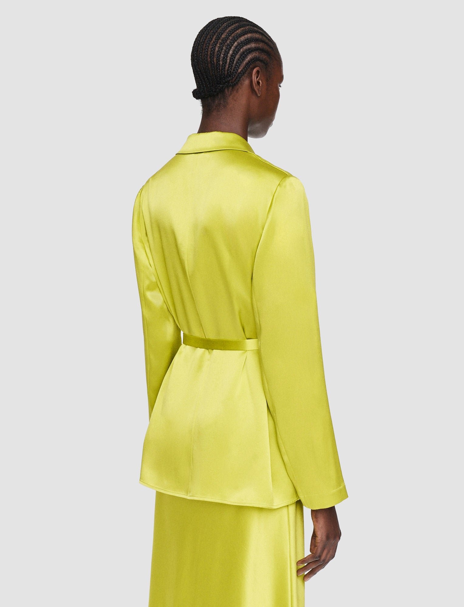 Silk Satin Joubert Jacket - 3