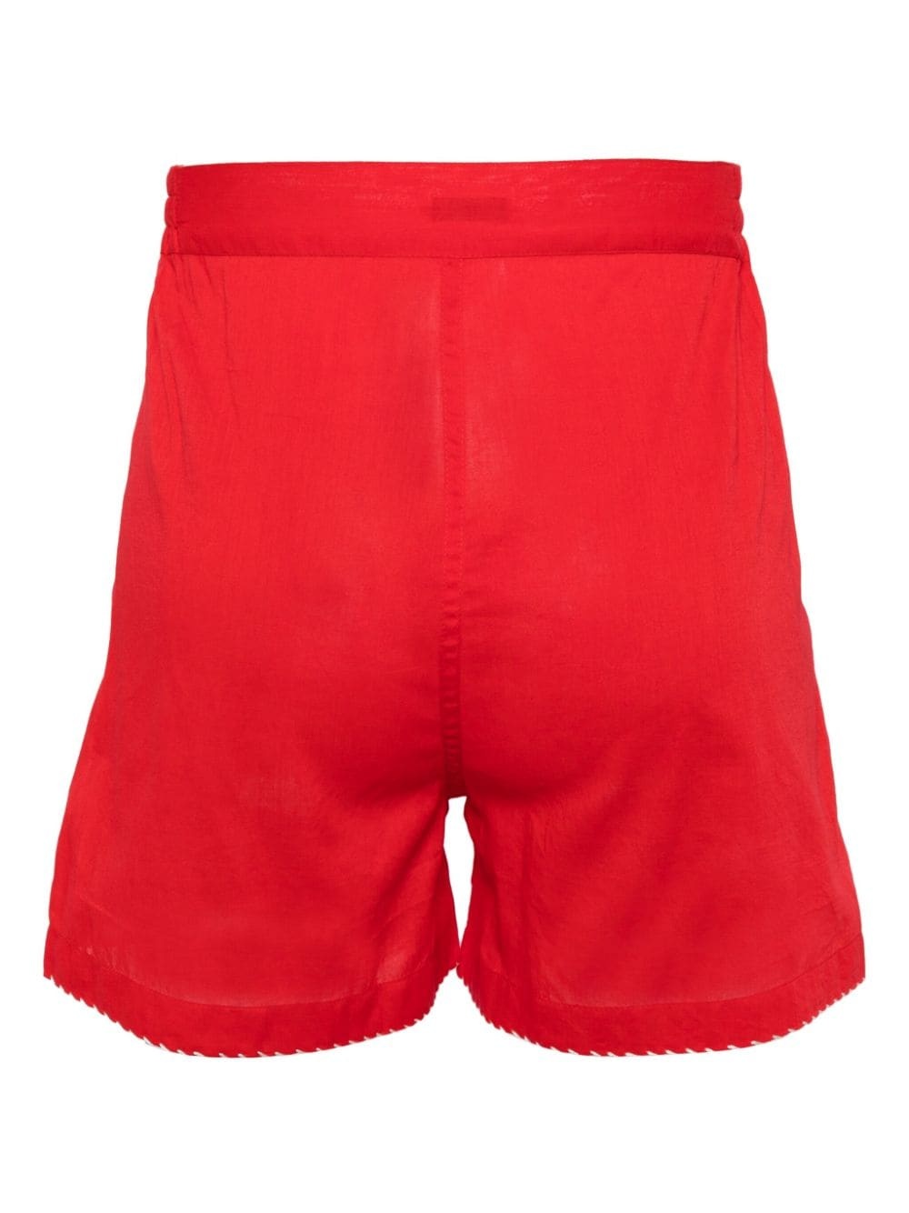 graphic-print cotton shorts - 2