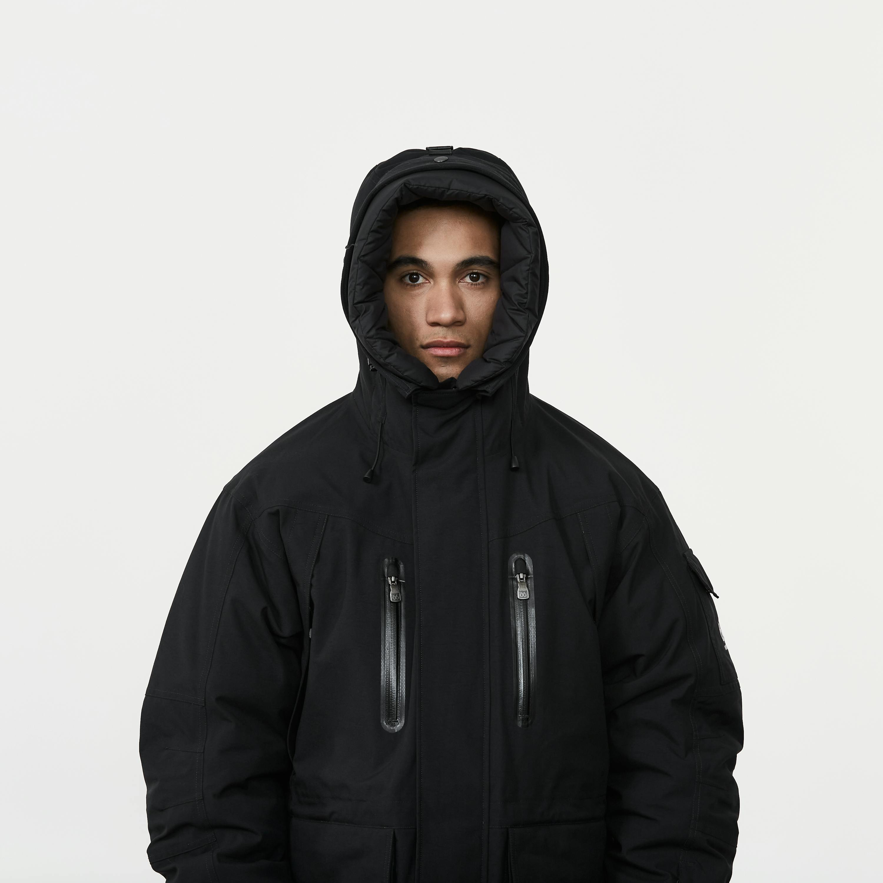Jökla Arctic professional down parka with hood trim - 5