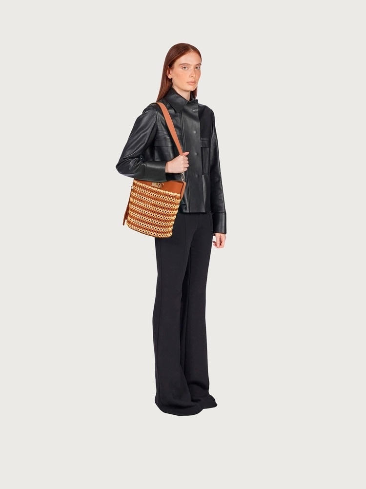 FERRAGAMO STUDIO BUCKET BAG - 2