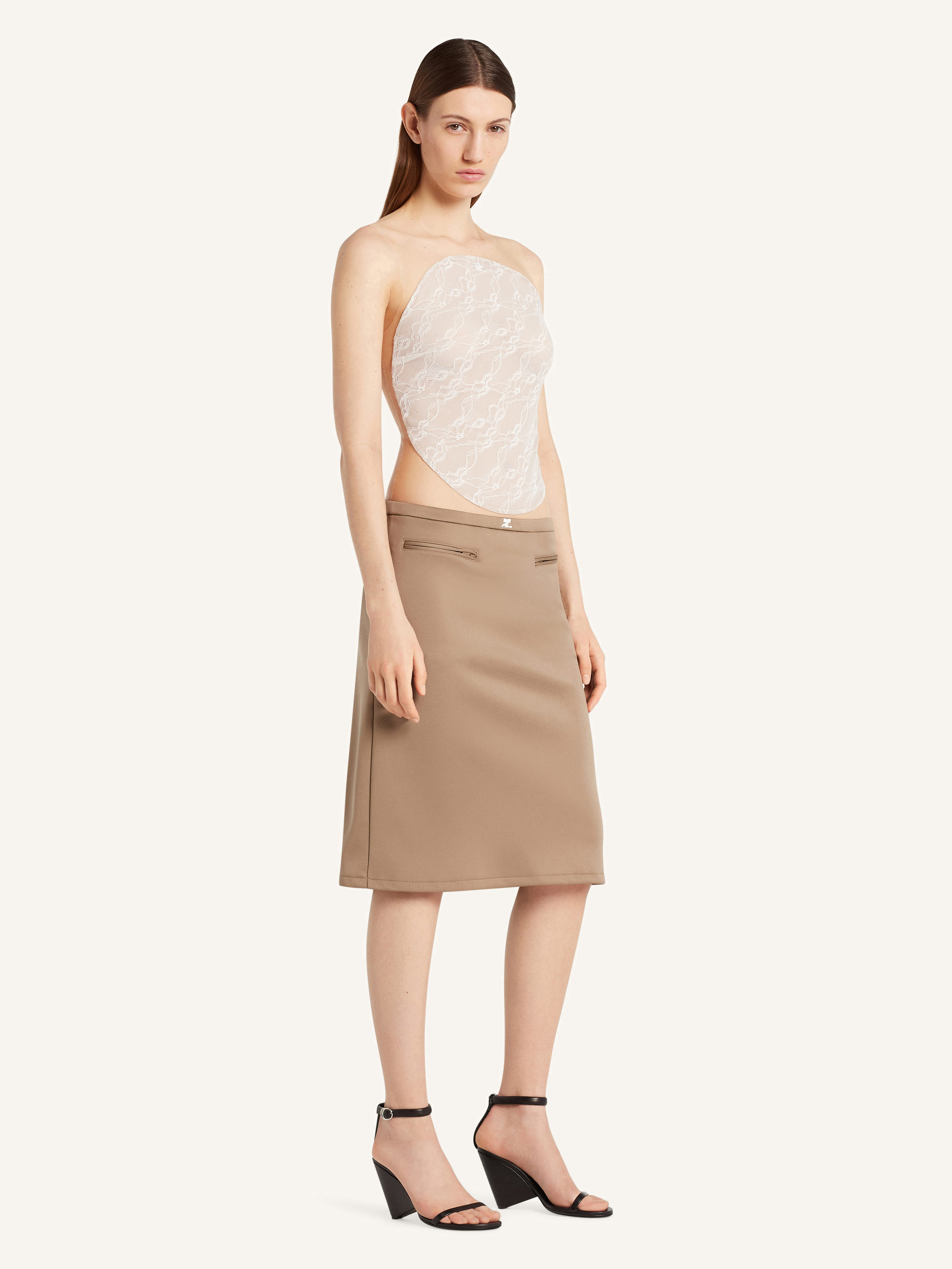 INTERLOCK TRACKSUIT SKIRT - 3