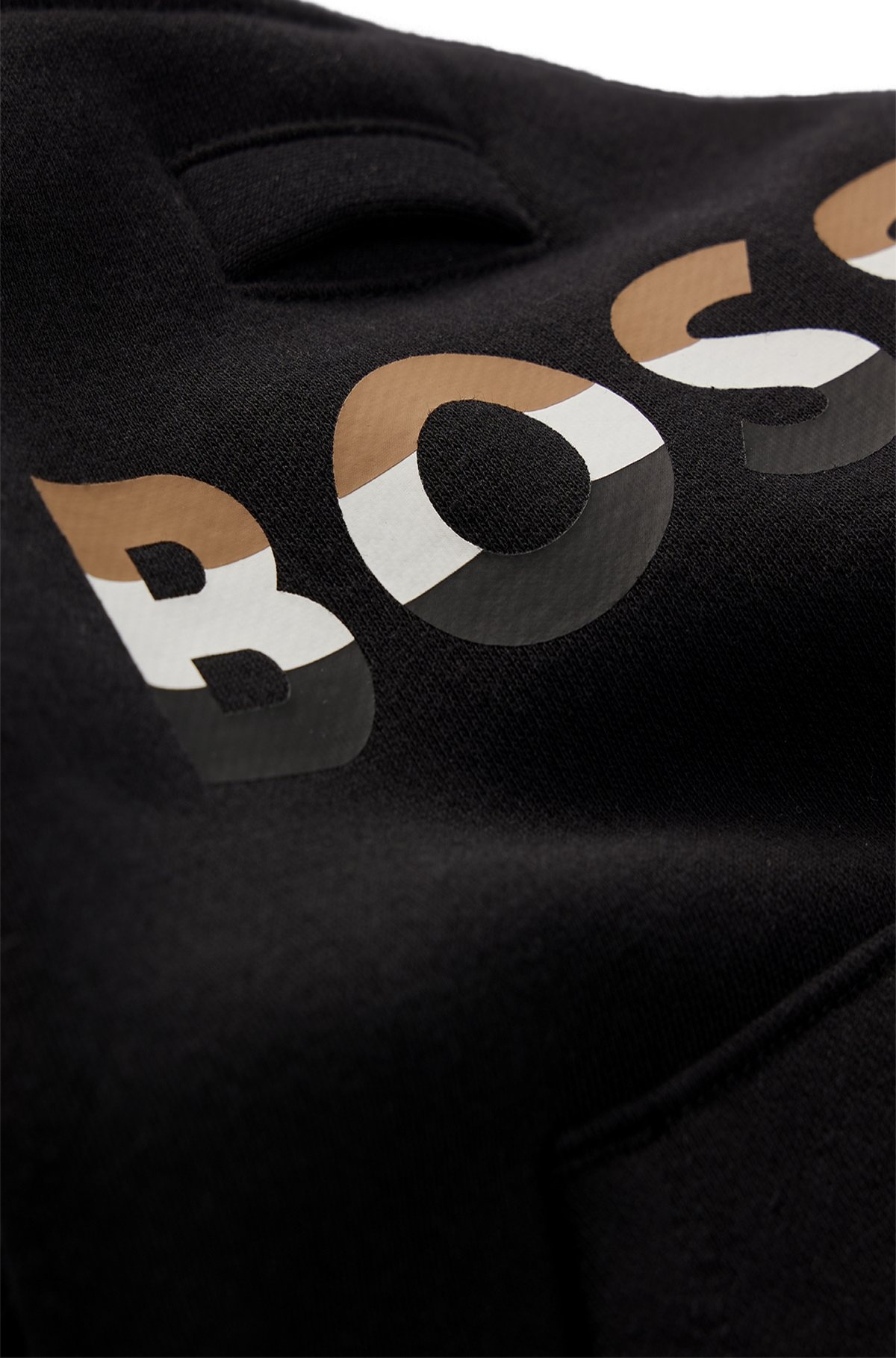 DOG HOODIE WITH ICONIC STRIPE LOGO - 4