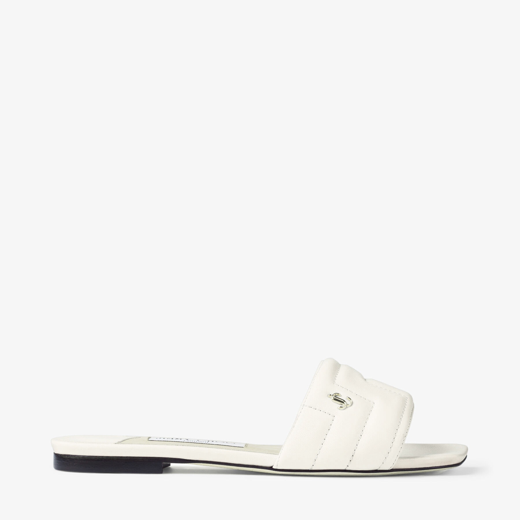 Themis Flat
Latte Avenue Nappa Leather Flat Sandals - 1