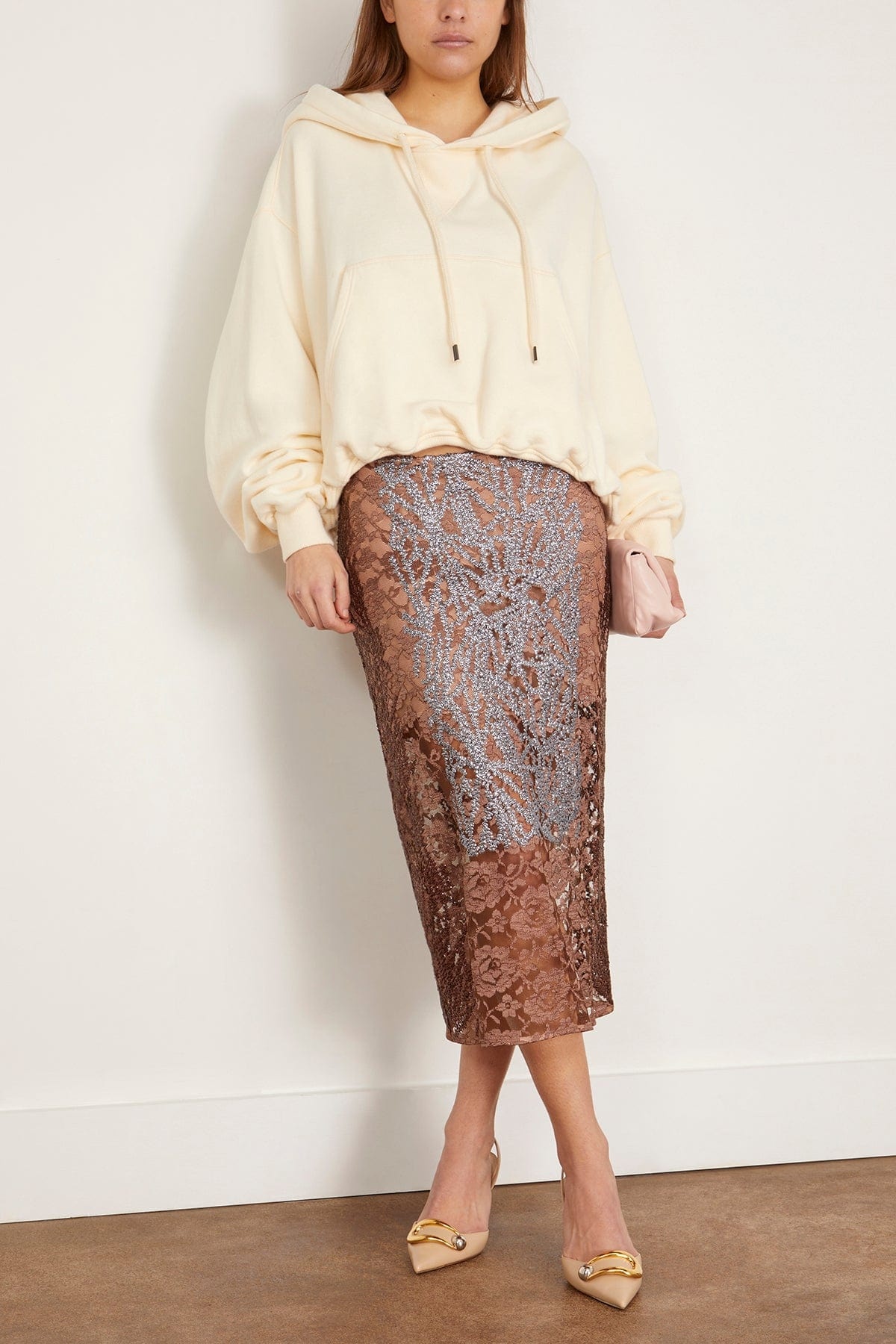 Valine Skirt in Coconut - 2