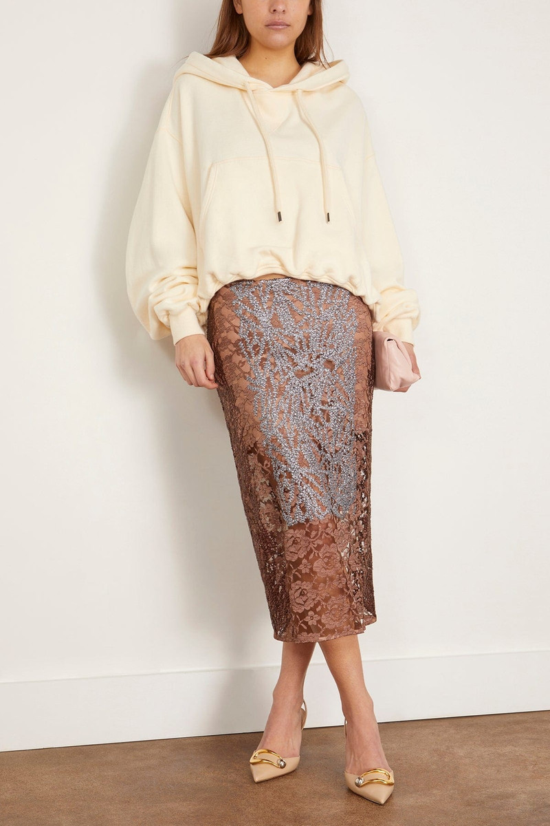 RACHEL COMEY Valine Skirt in Coconut outlook