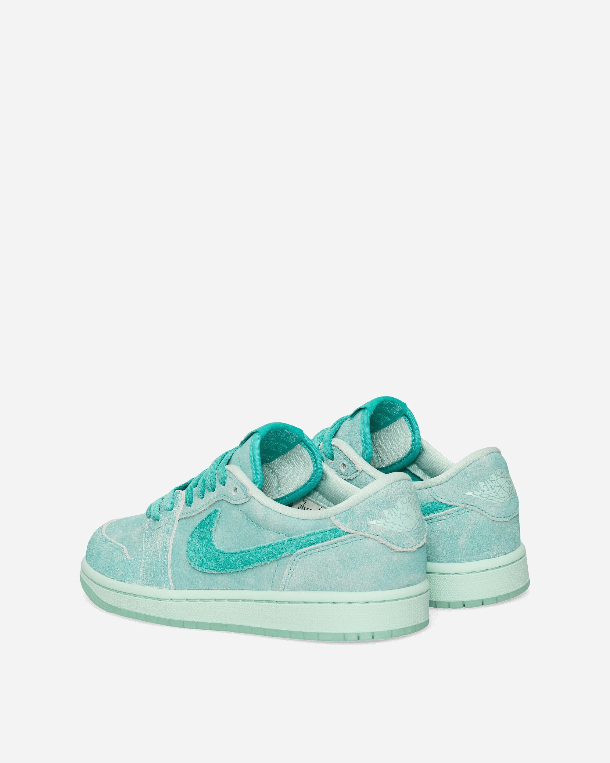Women's Air Jordan 1 Low OG Sneakers Washed Teal - 4