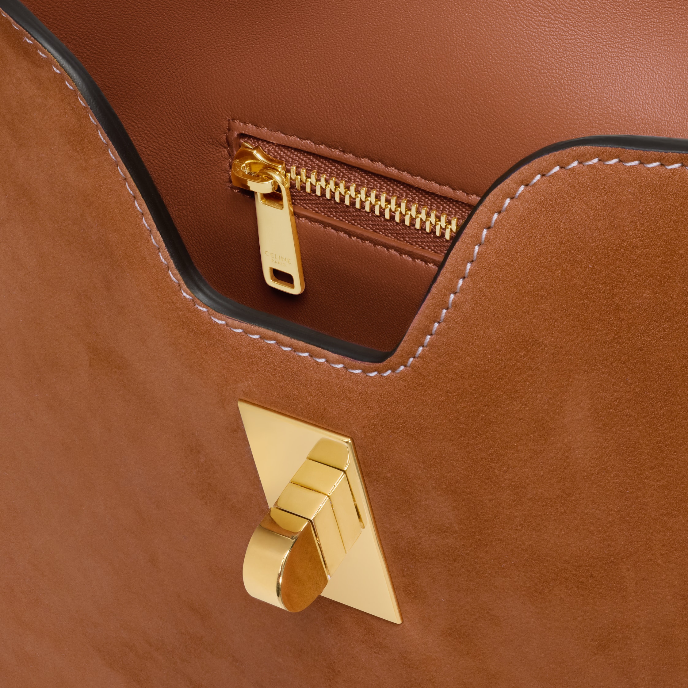 SMALL CAMILLE 16 SOFT BAG IN NUBUCK CALFSKIN - 5