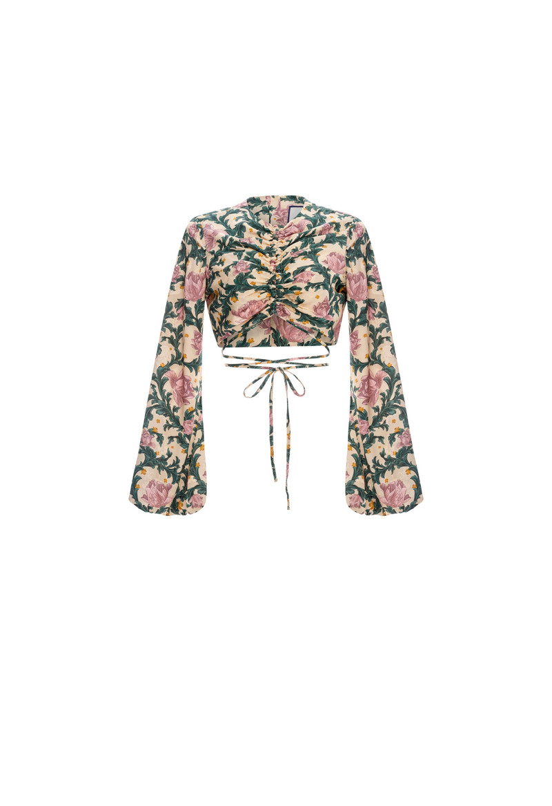 Mar Peonia Aurora Cropped Top 1
